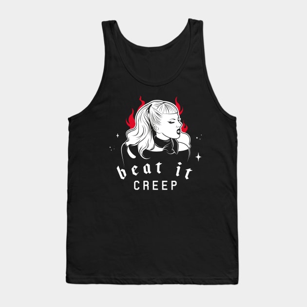 Beat It Creep Cry Baby Wanda Shirt Tank Top by B3an!